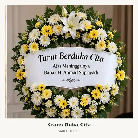 Krans Bunga Duka Periuk